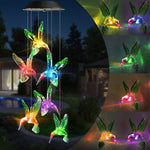 Solar Color-Changing Wind Chime