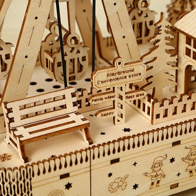 Ferris Wheel Wooden Puzzle
