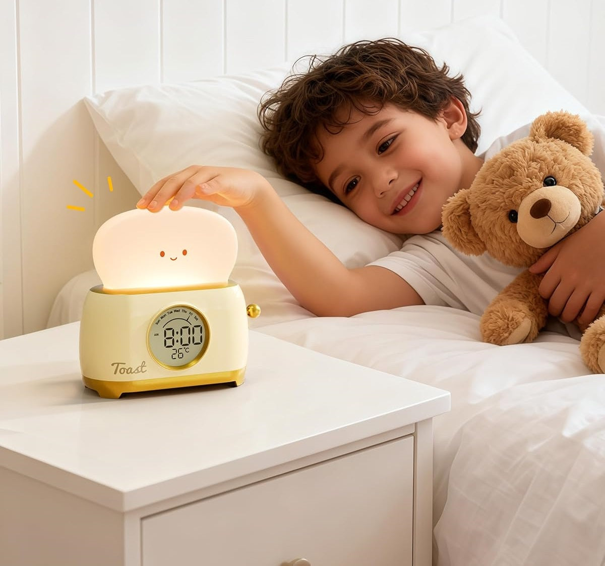 Toasty Kids Alarm Clock