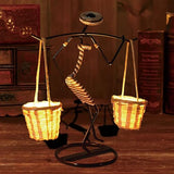 African Art Candle Holder