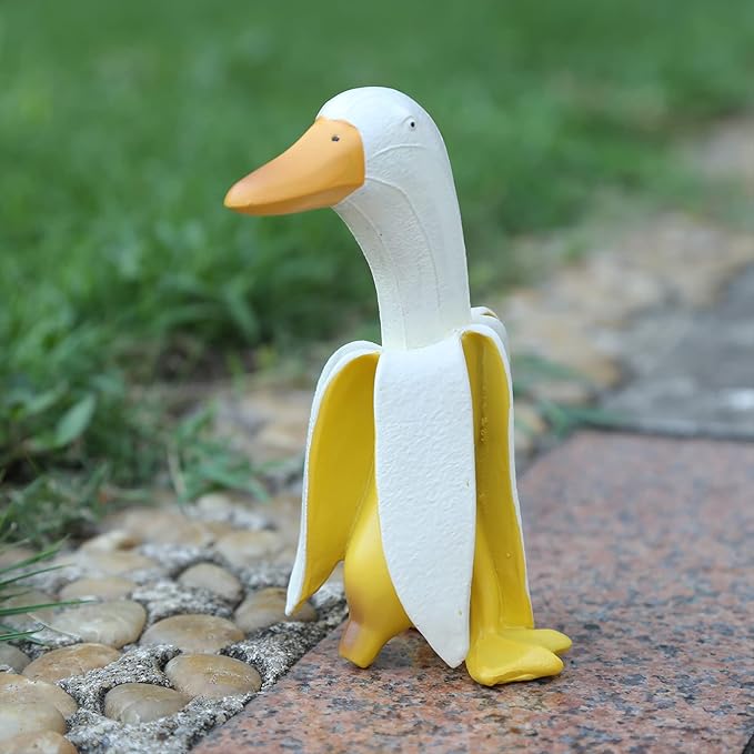 Banana Duck Sculpture
