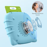 Talking Flash Cards for Toddlers 1 2 3 4 Year Olds, Montessori Language Learning with 224 Words, Pocket Speech Therapy Tools, and Speech Development Educational Playthings for Children