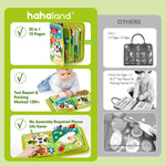 hahaland Busy Book for Toddlers 1-3 - Montessori Toys Busy Board for 1 Year Old Boy Gifts Girl Toys Educational Learning Quiet Activity Books Toddler Valentines Day Gifts Easter One Year Travel Toy