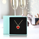 Red Carnelian Heart Necklace