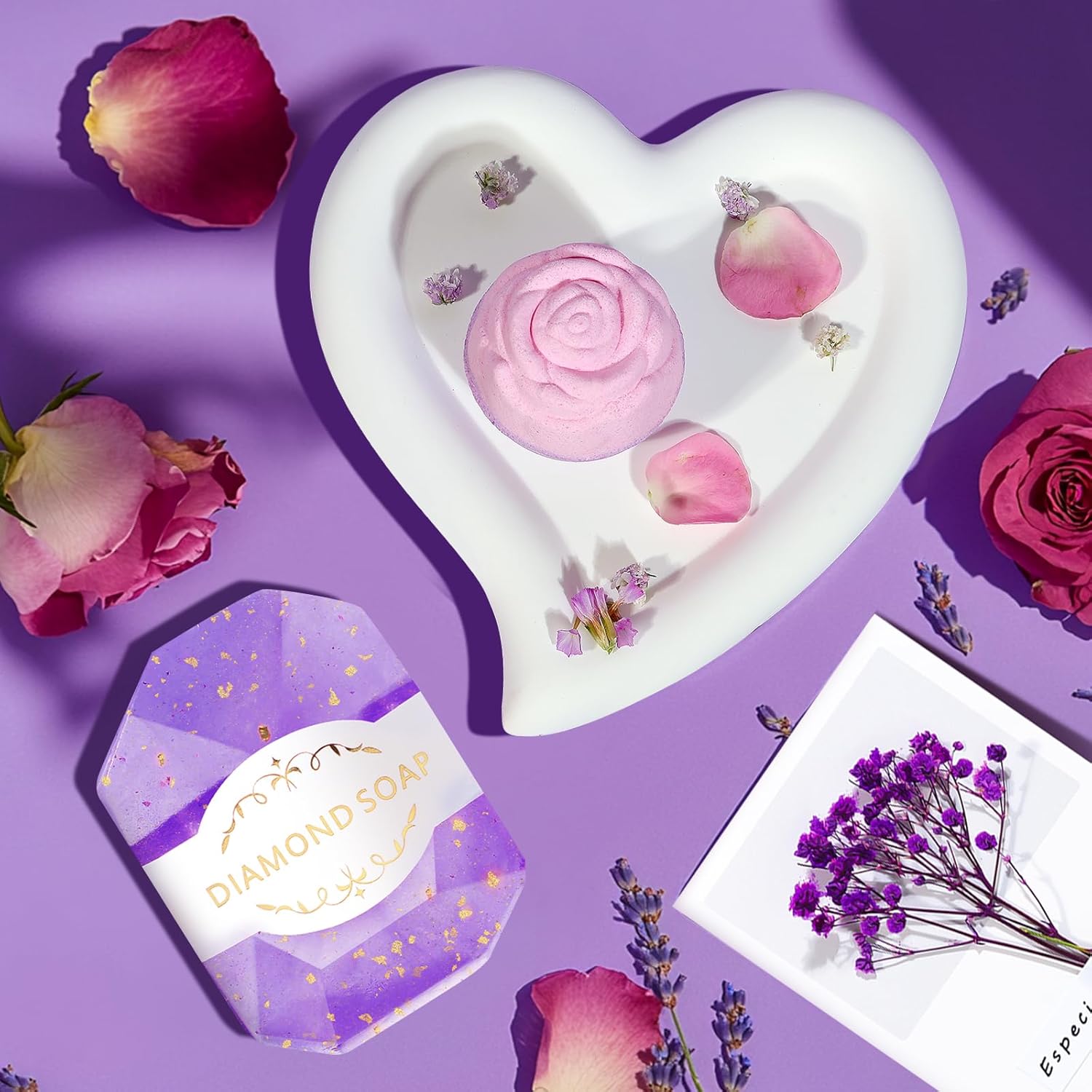 Regalos de Navidad para mujeres, regalos de Navidad para mujer, regalo de recuperación pronto con manta de franela de lujo, regalos de jubilación, juego de cesta de spa relajante para abuela, mamá, hermana, esposa, novia, ella