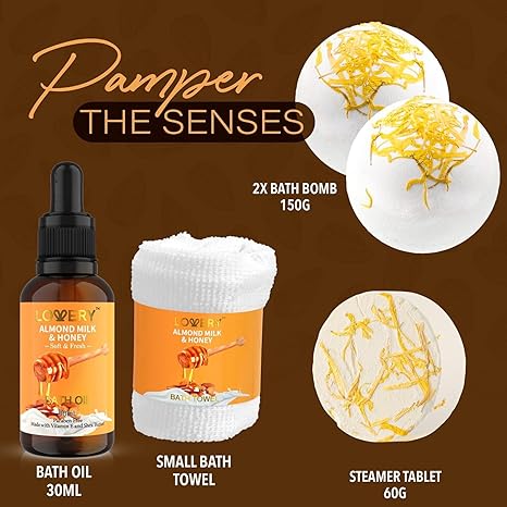Honey Almond Spa Set