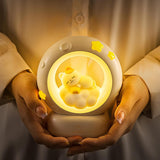 Moon and Cat Night Light