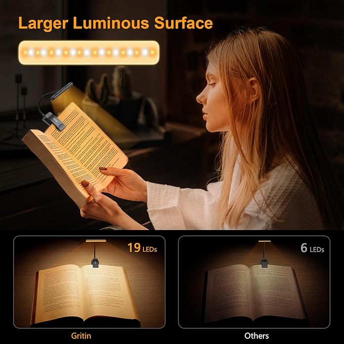 Bedside Reading Clip Light