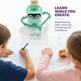Dan&Darci Scribbly The Drawing Robot for Kids - 3 4 5 6 7 8 Year Old Girl 5 Year Old Boy Birthday Gift - Kids Toys for Ages 5-7 - Learning Toys for Boys - Girls Educational Cool Toy