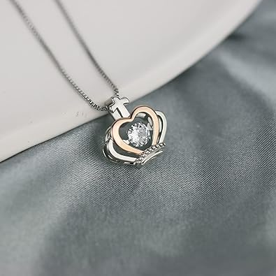 SmileBelle Daughter Crown Necklace