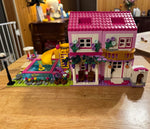 Pink Summer Villa Building Set