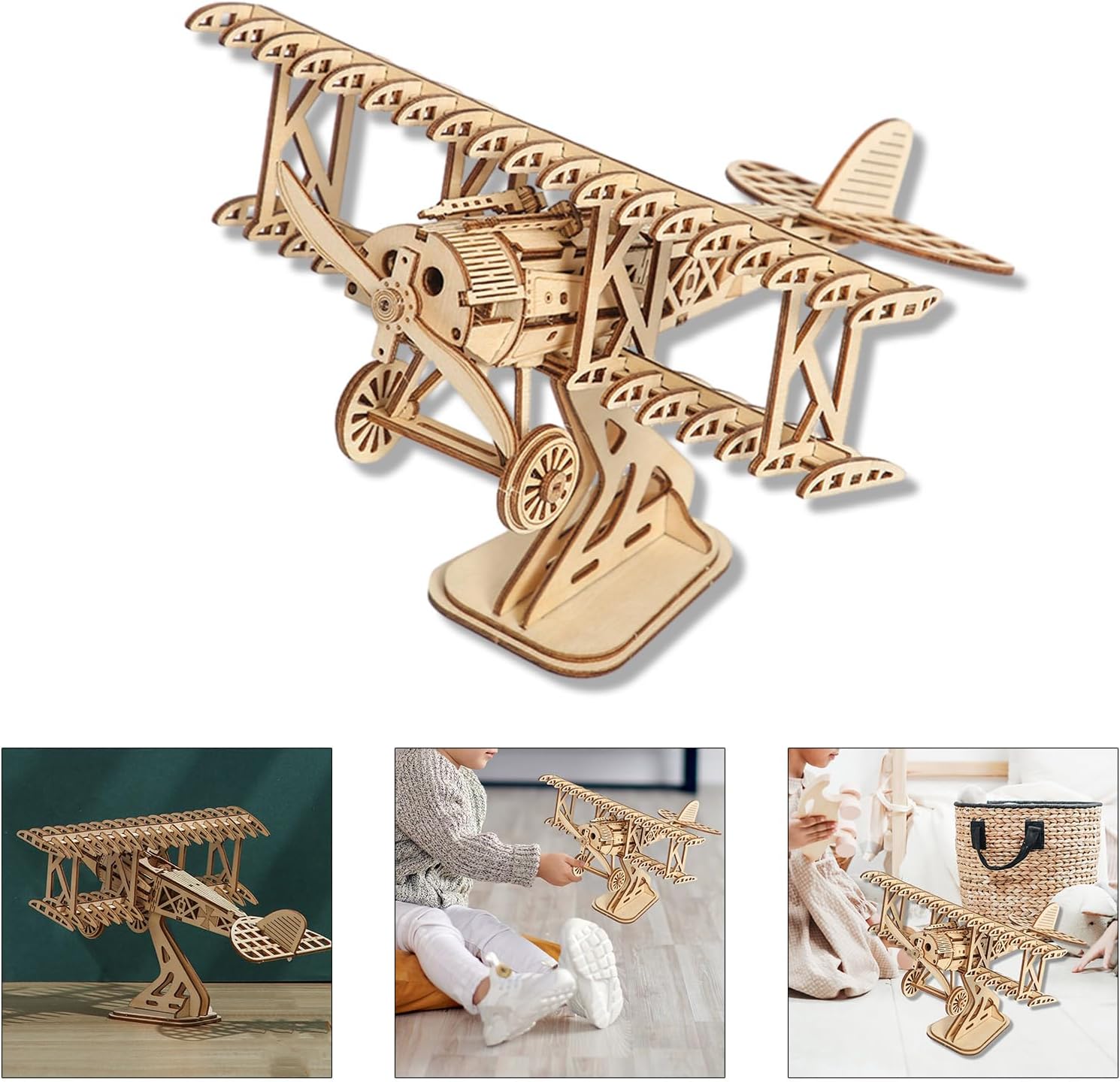 Wooden Ferris Wheel Puzzle