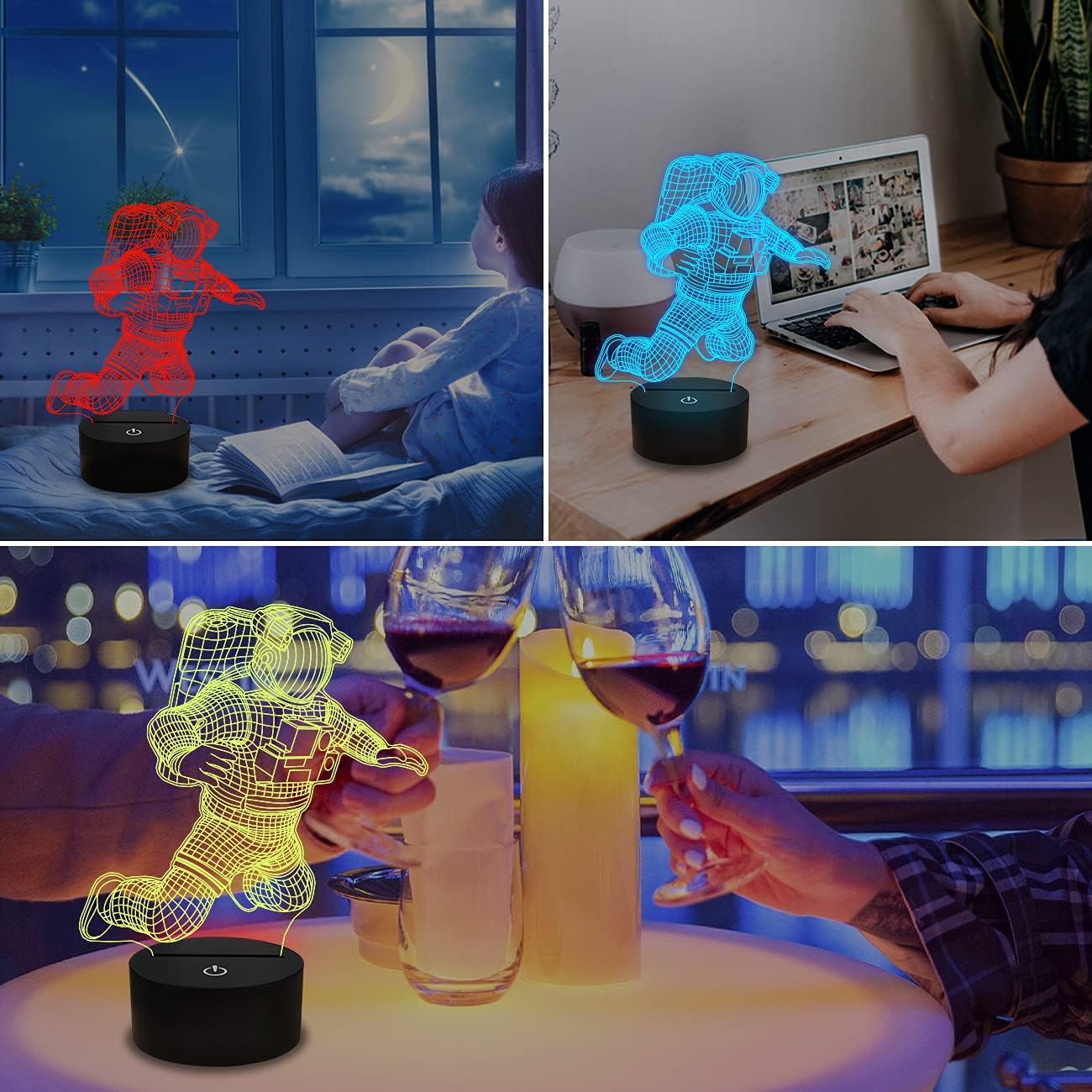 3D Illusion Night Lamp