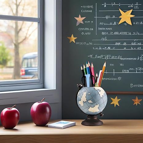 Globe Pen Holder