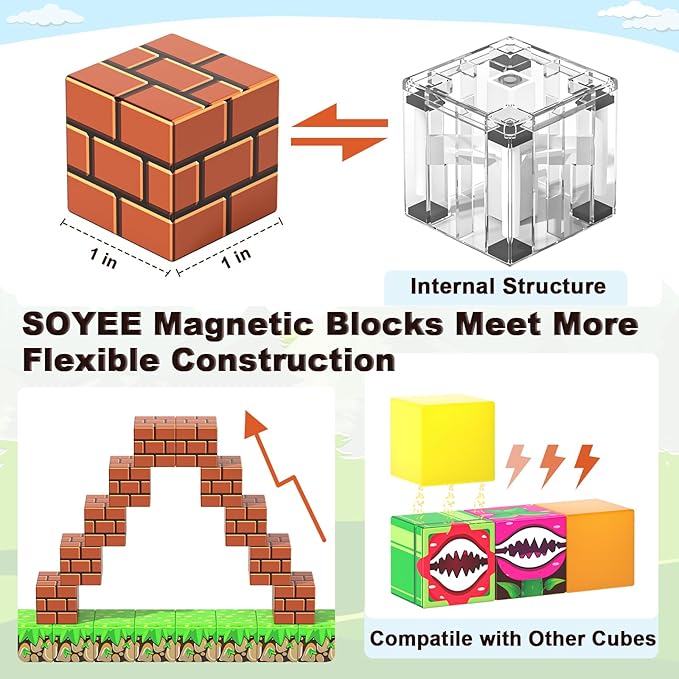 Magnetic Blocks Adventure Set