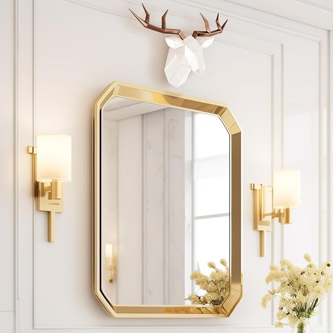 Geometric Deer Wall Sculpture