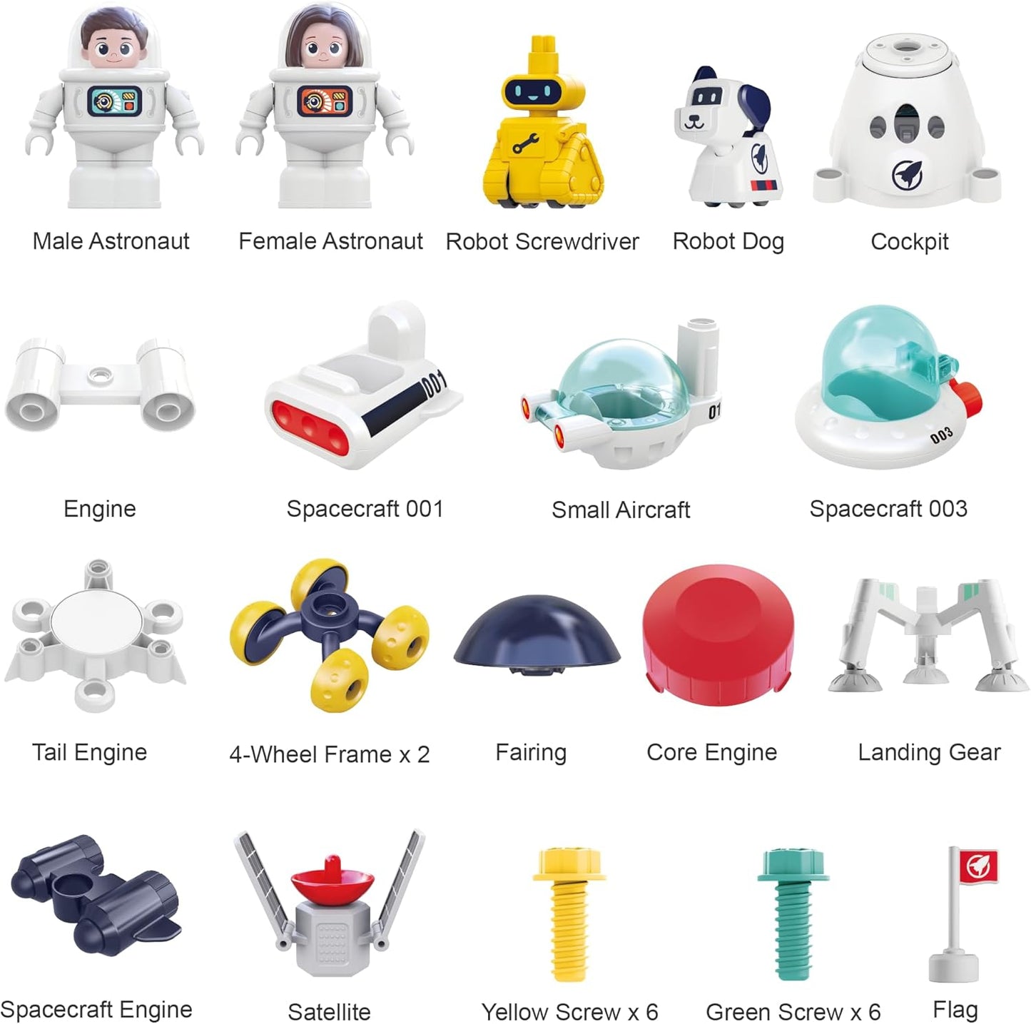 iPlay, iLearn Kids Space Toys, Spaceship Adventure Planet Playset W/ 2 Astronaut Rocket Shuttle, Boy Educational STEM Outer Space Solar System Toy, Cool Birthday Gift 3 4 5 6 7 8 Year Old Girl Toddler