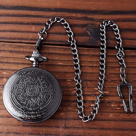 Engraved Pocket Watch for Son