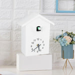 Nordic Birdhouse Wall Clock