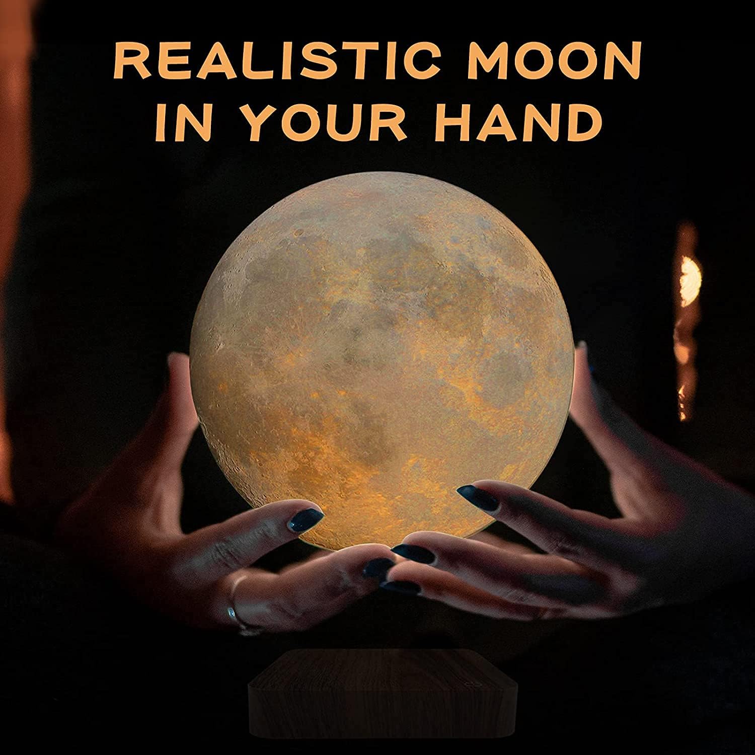PeacePlanet Moon Lamp