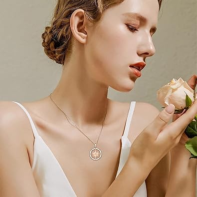 Inspirational Compass Pendant Necklace