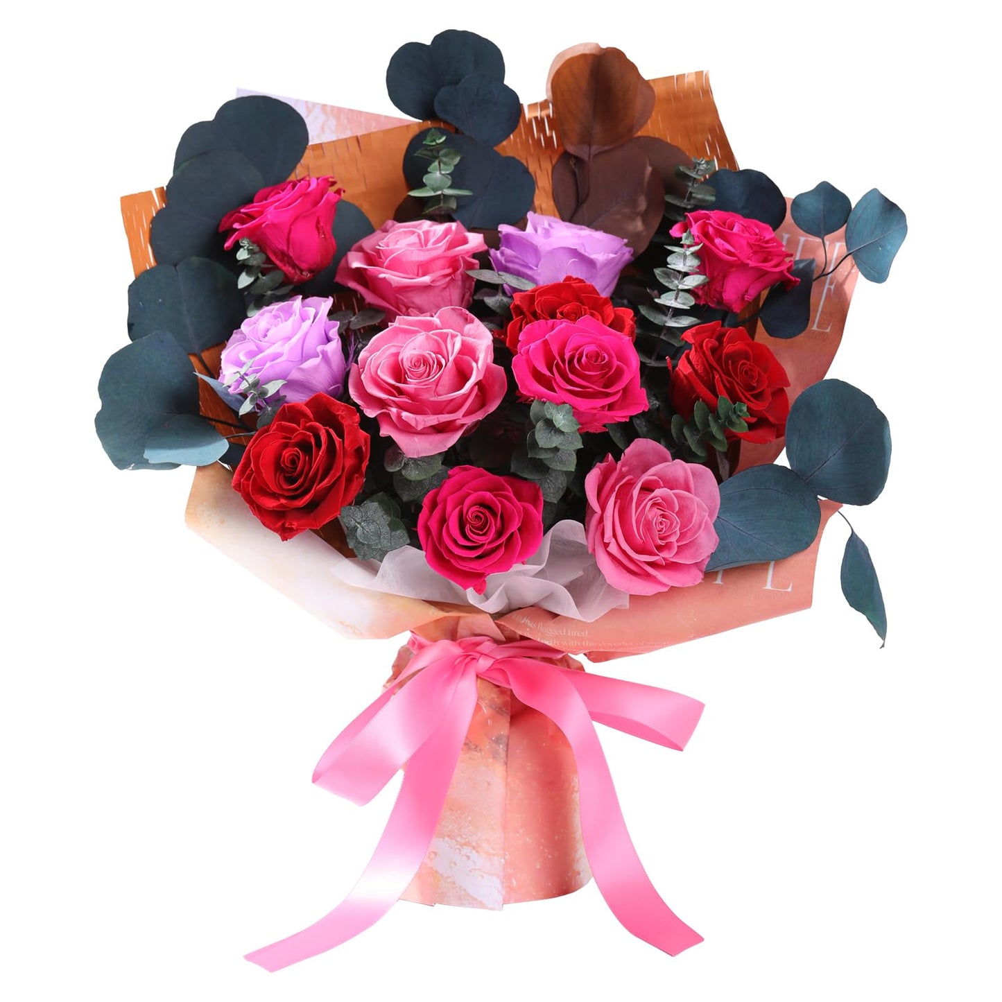 Lovenfold Flowers for Delivery,Preserved Flowers Bouquets,Red Rose Bouquets that Last 1-3 Years,Birthday Flowers Gifts for Women Mom Grandma Wife Friends