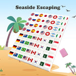 Seaside Mahjong Game Blocks