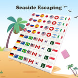 Seaside Mahjong Game Blocks