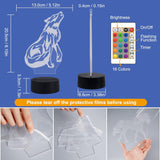 3D Illusion Night Lamp