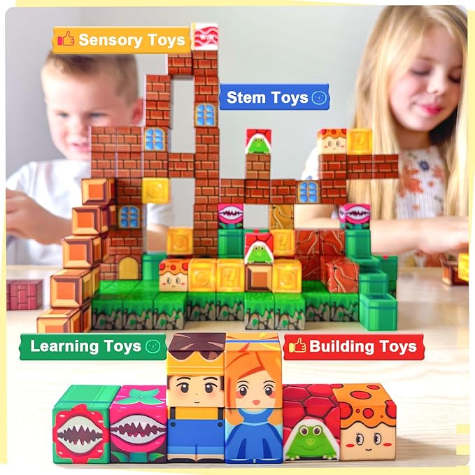 Magnetic Blocks Adventure Set