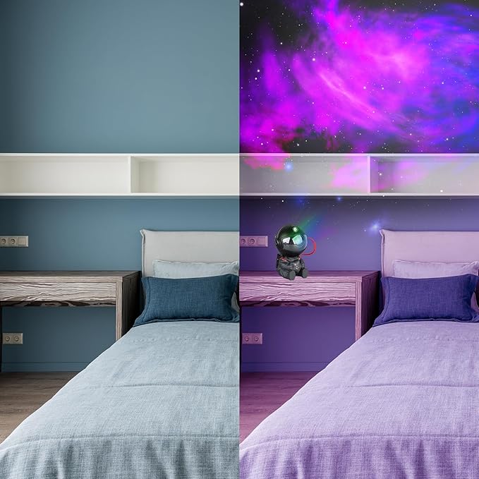 Astronaut Galaxy Projector Lamp