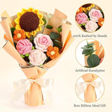 Crochet Flower Bouquet Gift Set