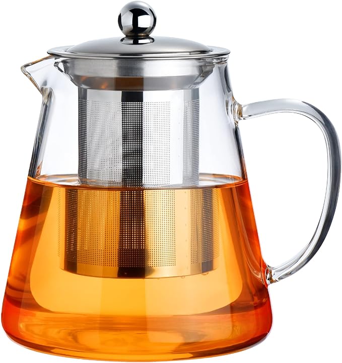 PARACITY Borosilicate Glass Teapot