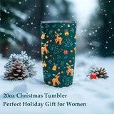 Regalos de Navidad para mujeres, regalos secretos de Papá Noel para mujeres, cesta de regalo única de Navidad, juego de regalo de Navidad para mamá, compañeros de trabajo, profesora, hermana, esposa