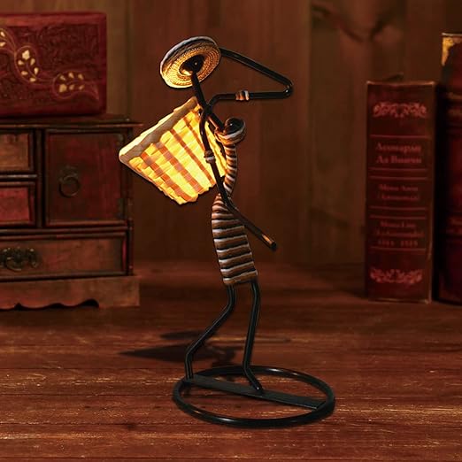 African Art Candle Holder