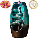 Ceramic Waterfall Incense Burner