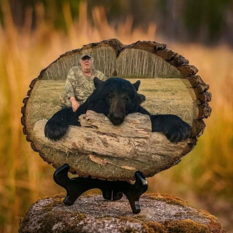 Custom Photo Frame Rustic Reclaimed Wood Gift, Graduation Keepsake, Personalized Valentines Gift for Dad, Memory Picture on Wood Memorial Picture Frame