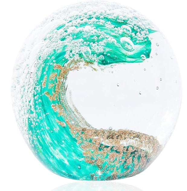 Ocean Wave Crystal Sphere