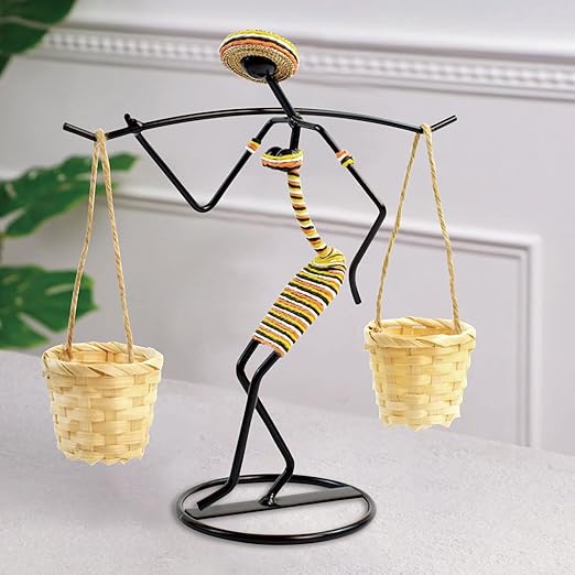 African Art Candle Holder