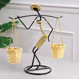 African Art Candle Holder