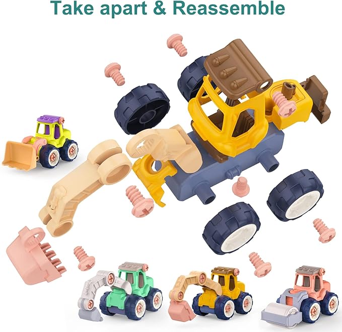 BuildCrew Construction Truck Set