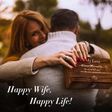 Handmade Gifts for Wife Anniversary Romantic,Gorgeous Birthday Gifts for Her Anniversary,to My Love Anniversary for Women Gifts Unique（Ring&White）