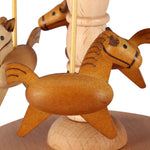 Wooden Carousel Music Box