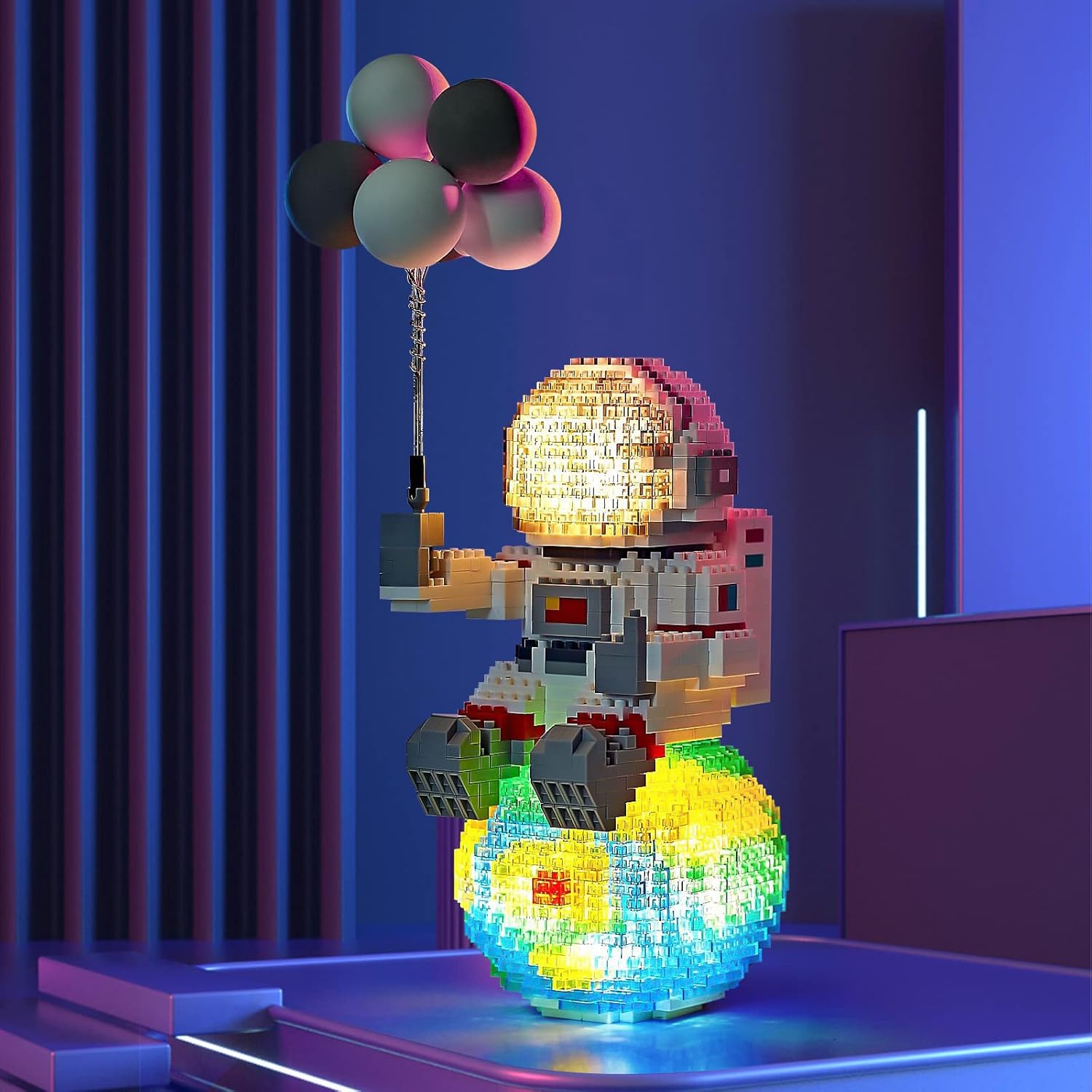 Astronaut Micro Building Block Set