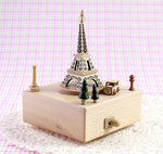 Wooden Carousel Music Box