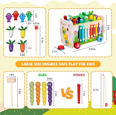 Montessori Wooden Activity Toy
