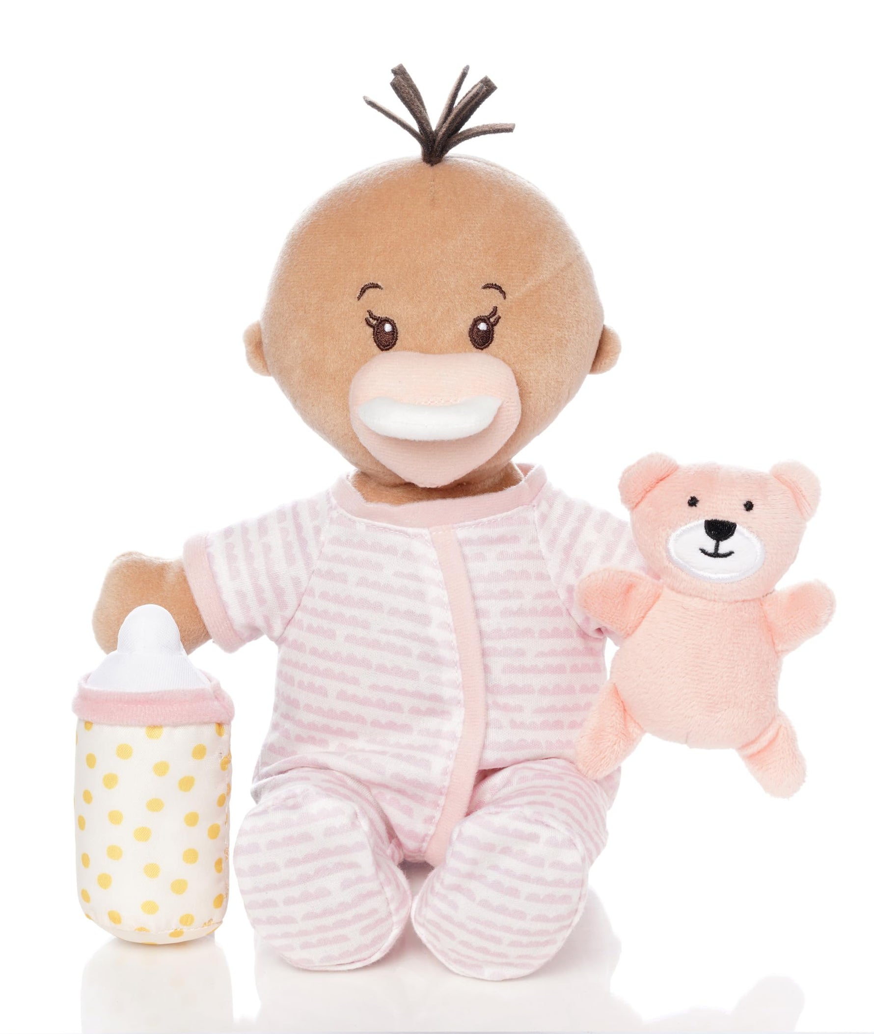 Manhattan Toy Wee Baby Stella Sleepy Time Scents Soft Doll Set, 12",Peach