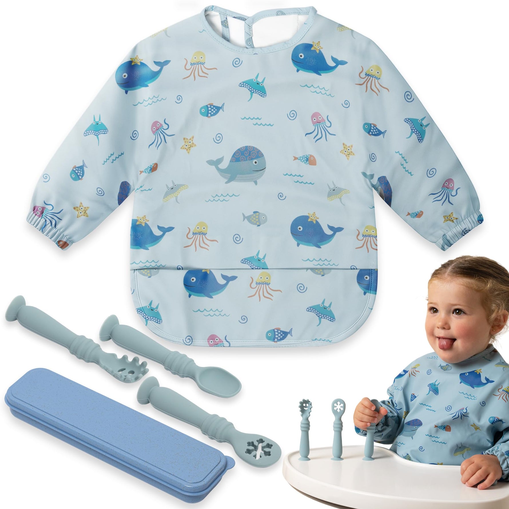 New Baby Gift Basket 22-Piece Set with Elegant Keepsake Magnet Box | Newborn Baby Gift Set for Boy & Girl | Gender Reveal Gifts & New Mom Gifts Bundle | Essential Newborn Toys & Accessories