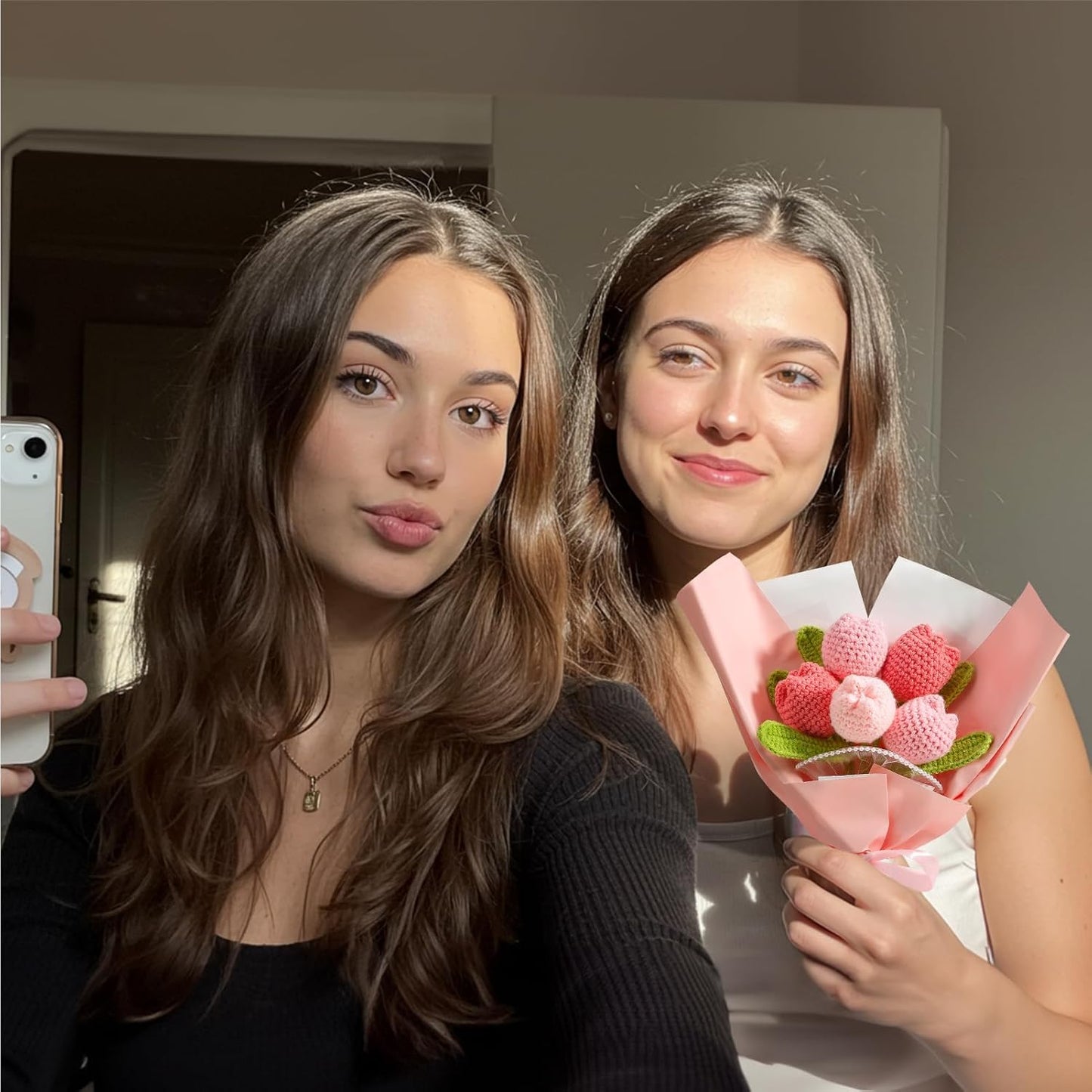 Crochet Flower Bouquet Gift Set