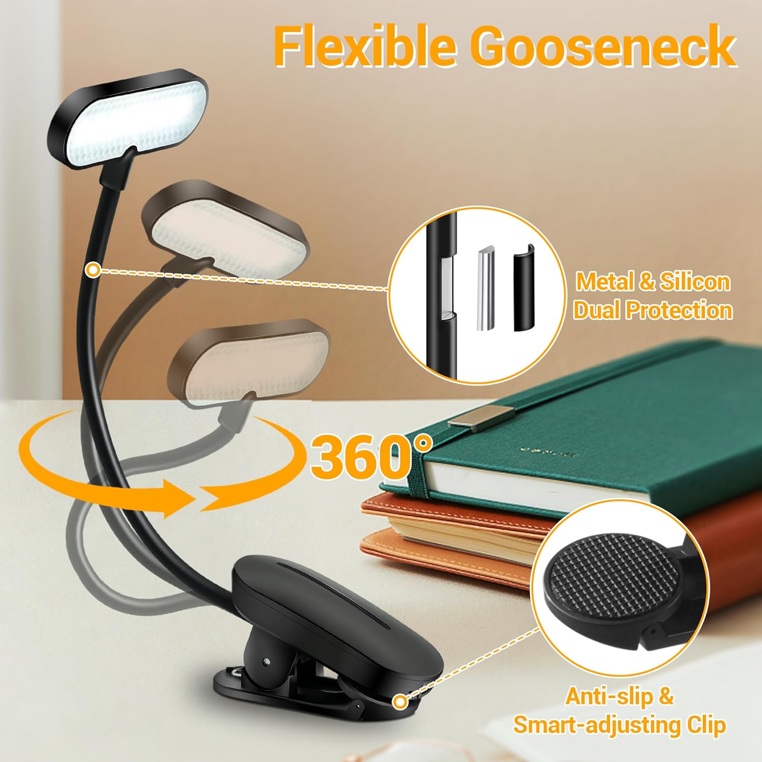 GlowEase Reading Light